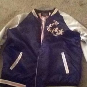 Satin bomber
